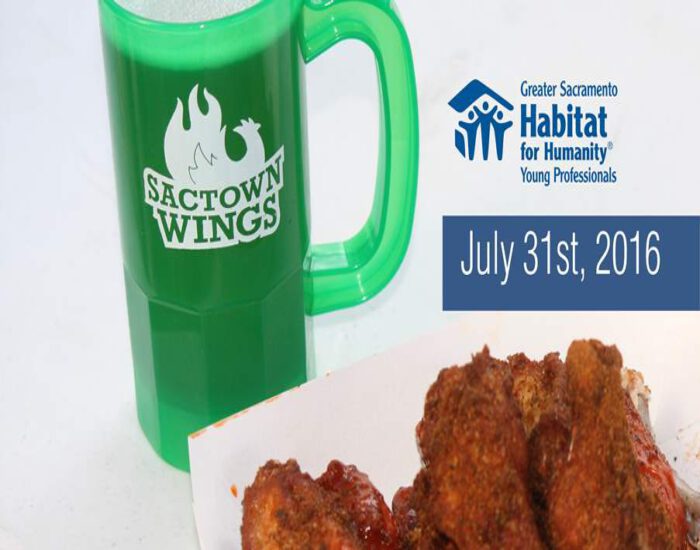 Habitat Young Professionals to partner with XOSO for Sactown Wings