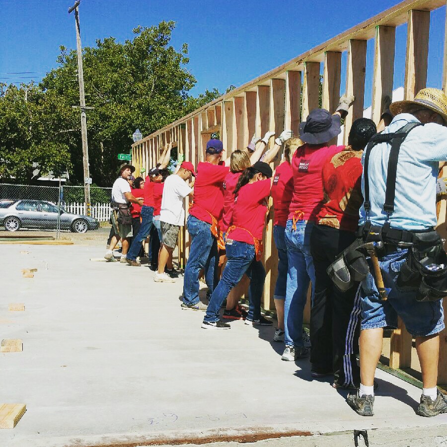 Habitat for Humanity of Greater Sacramento, , Habitat raises walls on