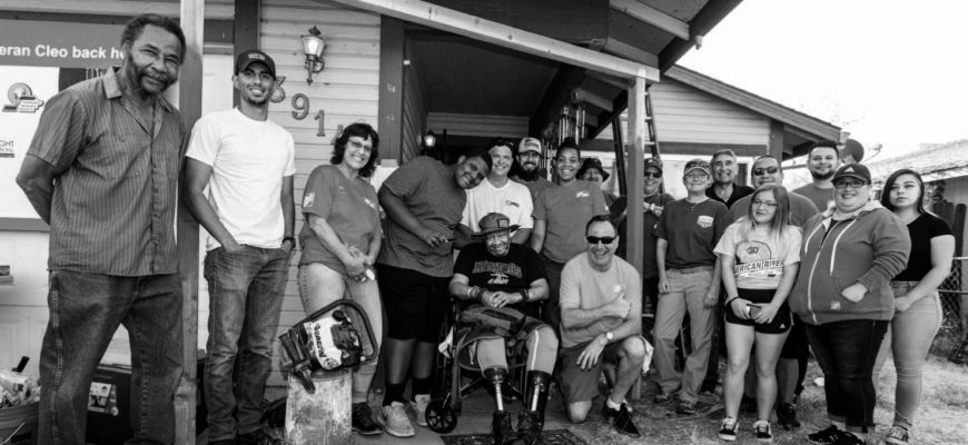 Stronger Together – 4 local housing nonprofits pull resources to bring a local disabled veteran home.